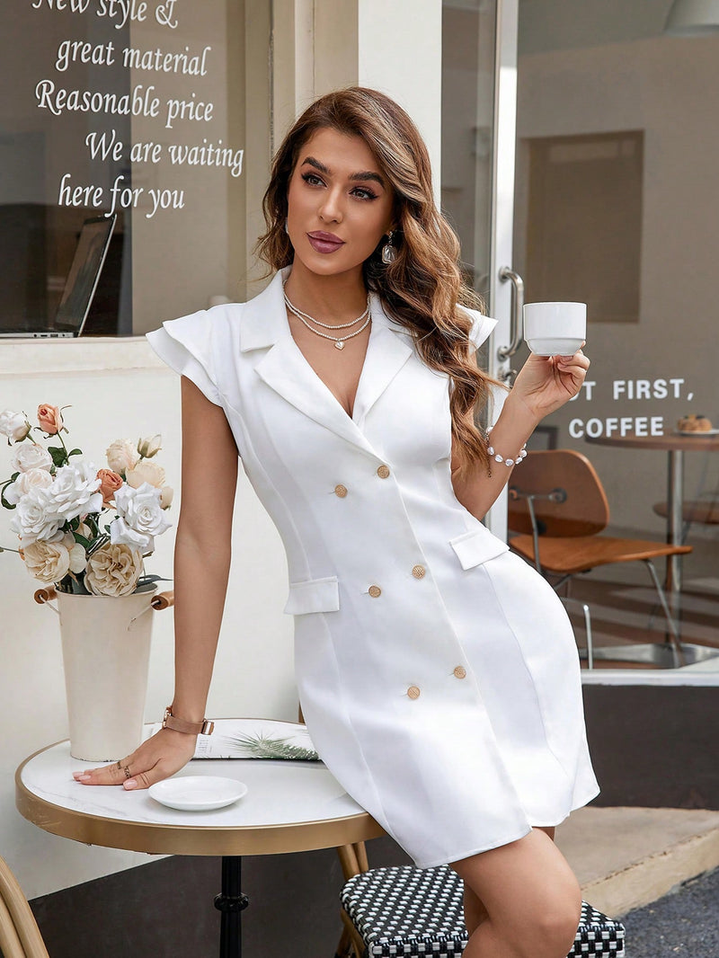 Vestido Alfaiataria Lara Elegância