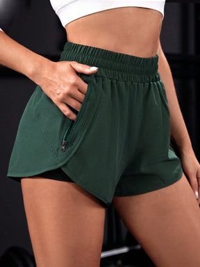 Shorts Running Esportivas Com Bolso Para Telefone - Tiffani Moda Feminina