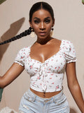 Blusa Charme Floral - Tiffani Moda Feminina