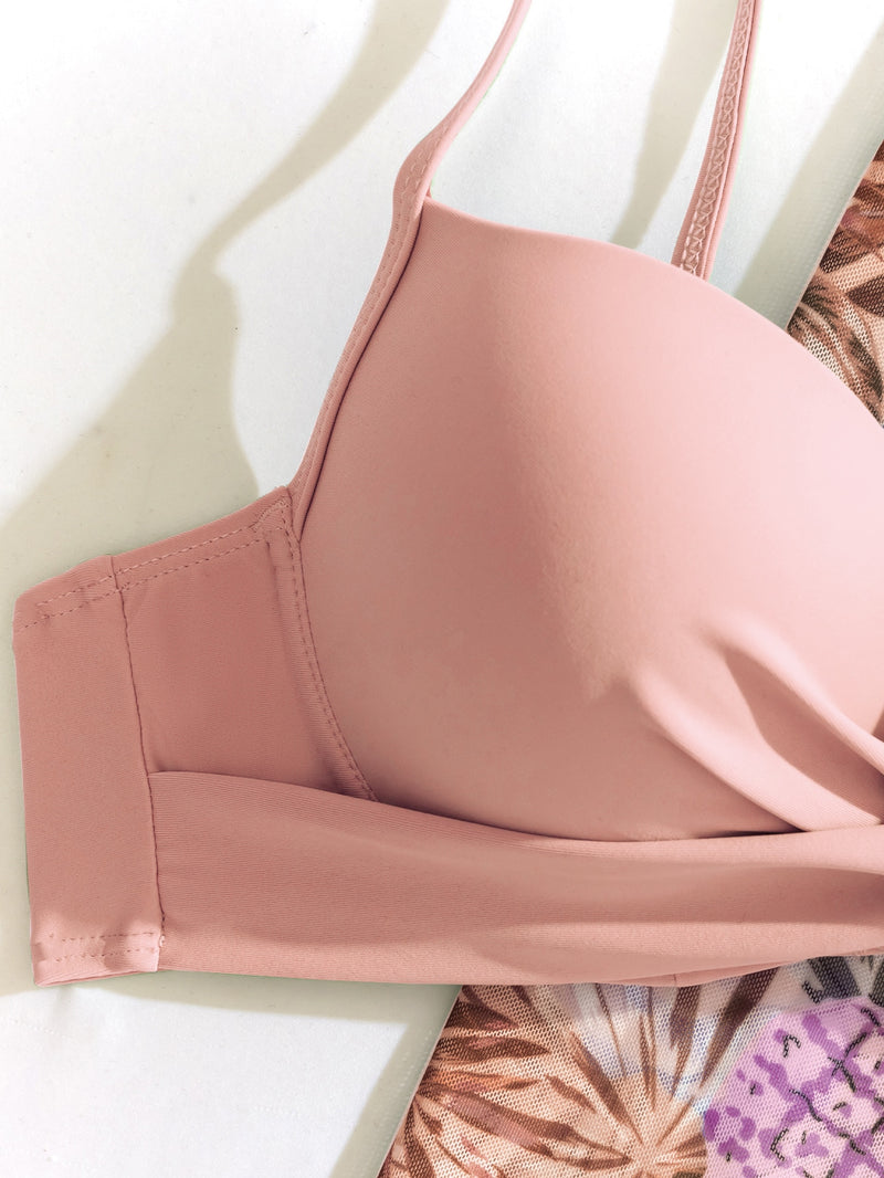 Bikini Jeovani com Estampa Tropical