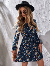 Bela Flor Azul com Sinto - Tiffani Moda Feminina