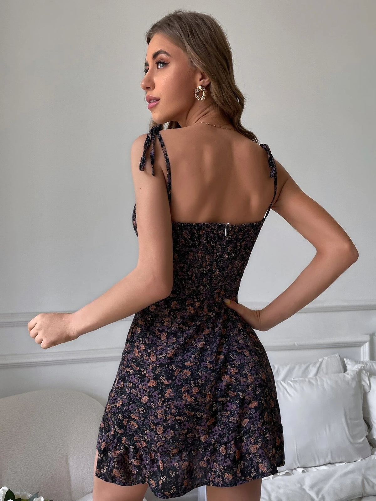 Vestido Belly Curto Black Elegance - Tiffani Moda Feminina