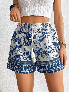 Shorts Byann Encantado Floral - Tiffani Moda Feminina