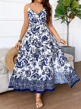 Vestido Encantador Byann com Estampa Floral Longo Plus-Size - Tiffani Moda Feminina