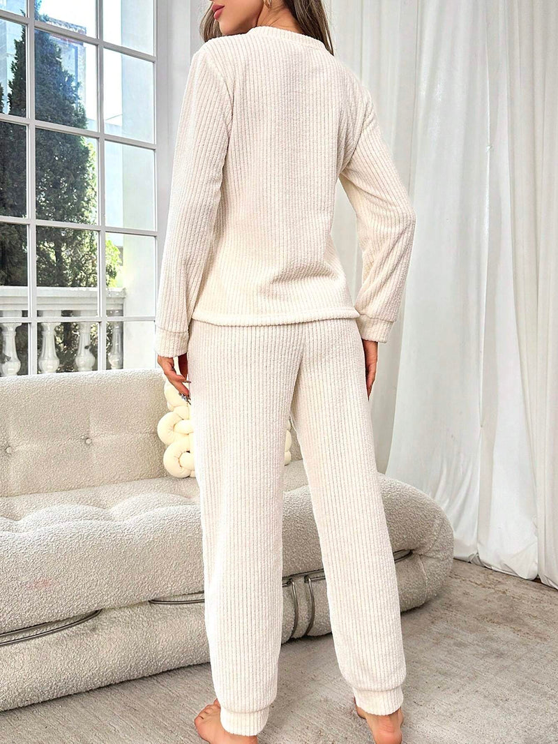 Conjunto Canelado Midi - Tiffani Moda Feminina