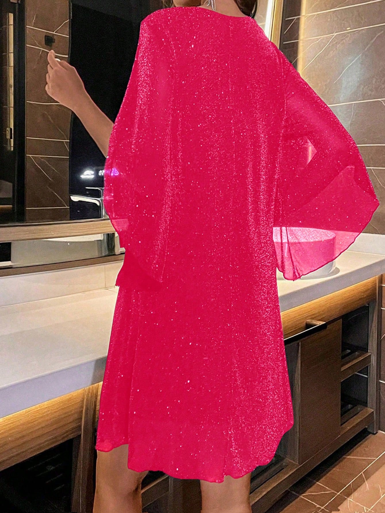 Vestido Ashley com Decote Em V