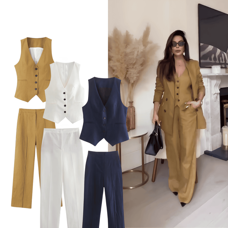 Conjunto Alfaiataria Megan 3 Peças