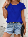 Blusa Jessica Com Gola Redonda - Tiffani Moda Feminina