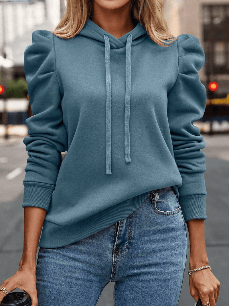 Moletom Nina Pluz com Capuz - Tiffani Moda Feminina