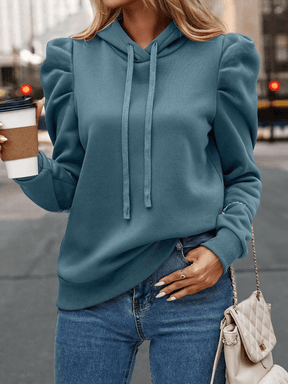 Moletom Nina Pluz com Capuz - Tiffani Moda Feminina