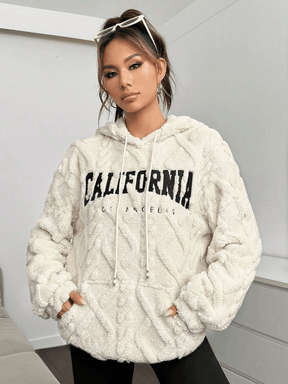 Moletom Com Capuz Teddy - Tiffani Moda Feminina