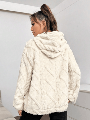 Moletom Com Capuz Teddy - Tiffani Moda Feminina
