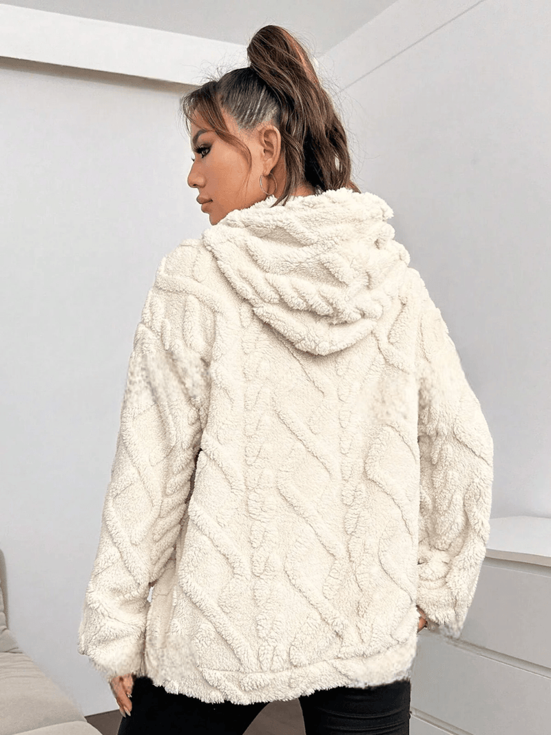 Moletom Com Capuz Teddy - Tiffani Moda Feminina